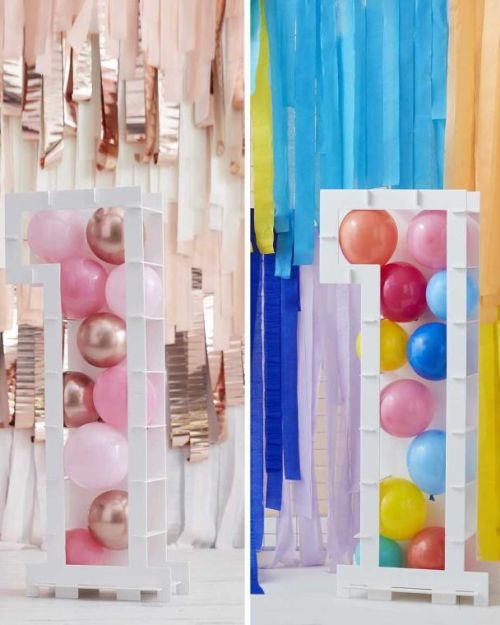 Number 1 Balloon Mosaic Stand