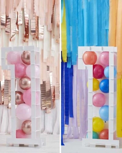 Number 1 Balloon Mosaic Stand