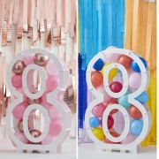 Number 8 Balloon Mosaic Stand
