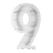 Number 9 Balloon Mosaic Stand