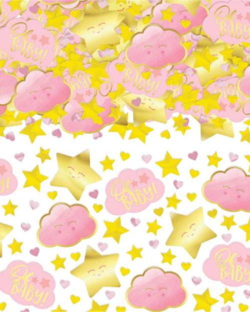 Oh Baby Girl Confetti Scatters