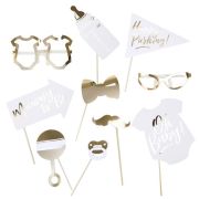 Oh Baby Gold Photo Booth Props