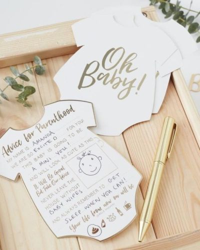 Oh Baby Advice Cards