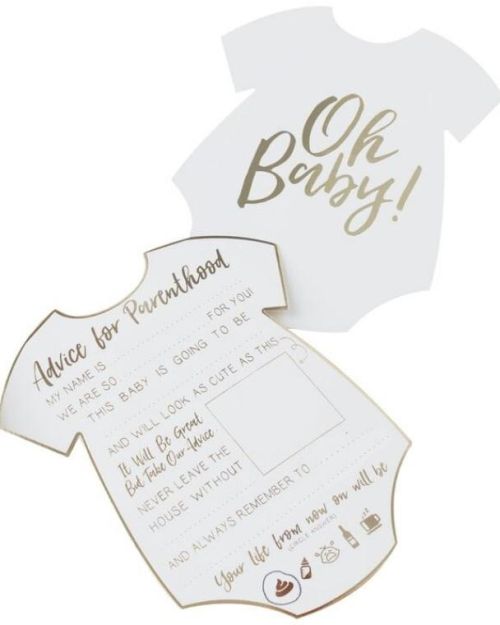 Oh Baby Advice Cards