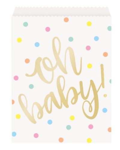 Oh Baby Paper Treat Bags 8pk