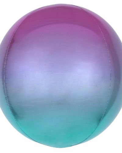 Ombre Orbz Balloon – Purple & Blue