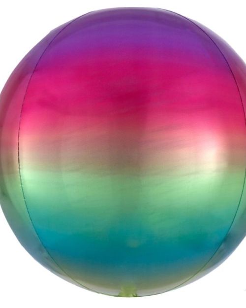 Ombre Orbz Balloon – Rainbow