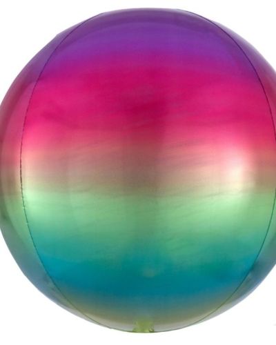 Ombre Orbz Balloon – Rainbow
