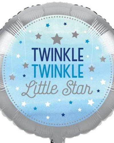 One Little Star Boy Foil Balloon