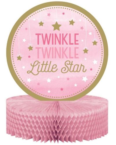 One Little Star Girl Honeycomb Centrepiece