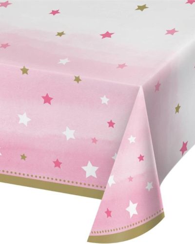 One Little Star Girl Tablecover