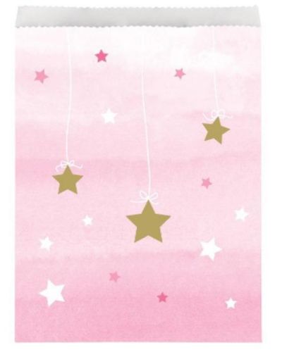 One Little Star Girl Treat Bags 10pk