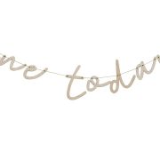 One Today Wooden 1st Birthday Bunting