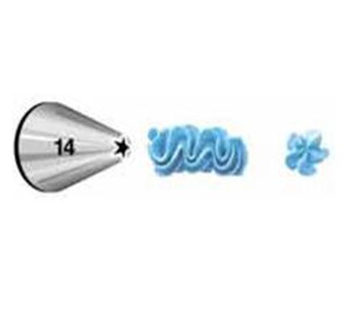 Wilton Open Star Tip #14