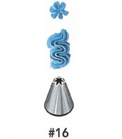 Wilton Open Star Tip #16