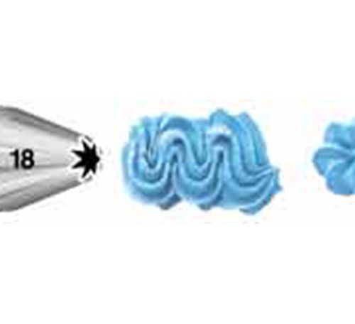 Wilton Open Star Tip #18