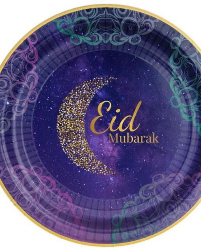 Opulent Eid Dinner Plates 8pk