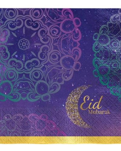 Opulent Eid Lunch Napkins 16pk