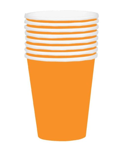 Paper Cups 20pk – Orange