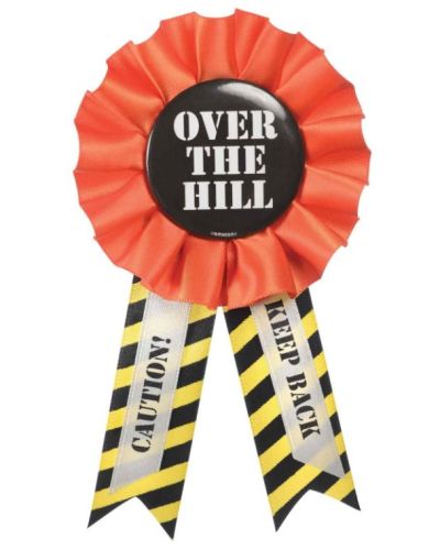 Over The Hill Award Ribbon