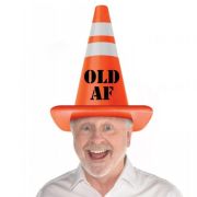 Over The Hill Giant Road Cone Hat