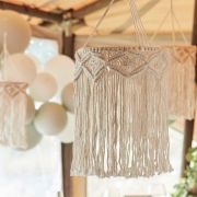 Pampas Macrame Chandelier