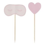 Pamper Party Cupcake Toppers 12pk