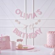 Pamper Party Customisable Bunting