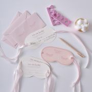 Pamper Party Eye Mask Invitations 5pk