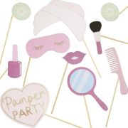 Pamper Party Photo Booth Props