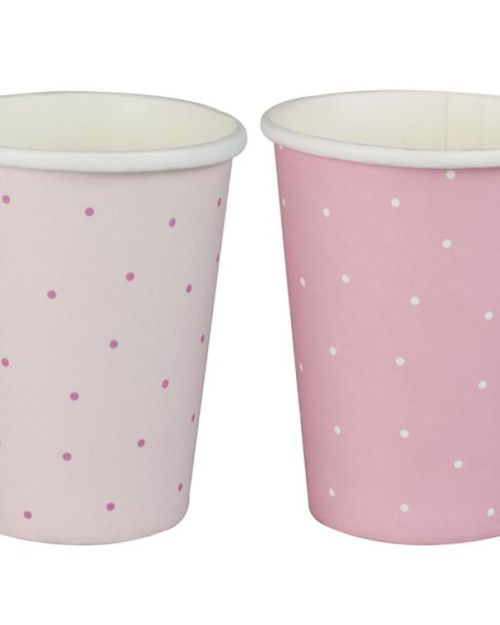 Pamper Party Polka Dot Cups 8pk