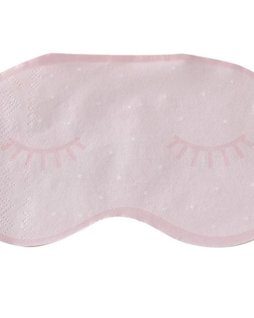 Pamper Party Polka Dot Eye Mask Napkins 16pk