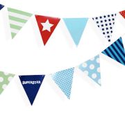 Paper Eskimo Party Flags