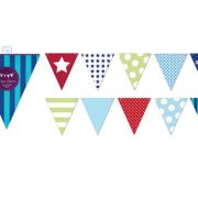 Paper Eskimo Party Flags