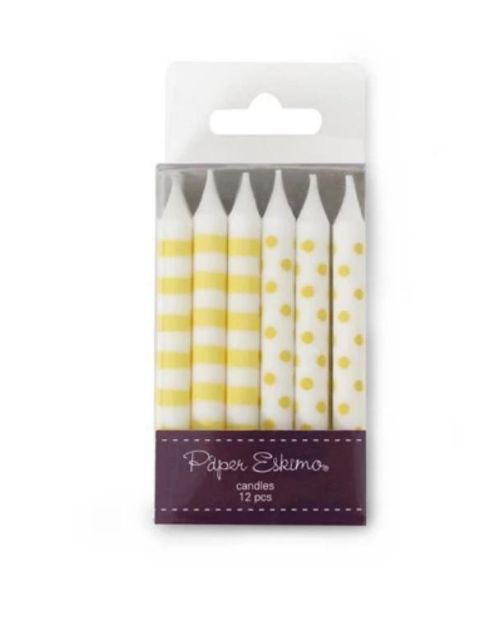 Spots & Stripes Candles 12pk – Limoncello