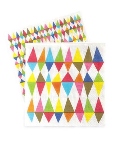 Paper Eskimo Beverage Napkins – Carnival Chaos