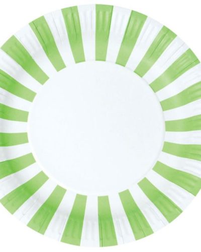 Paper Eskimo Paper Plates 12pk – Apple Green