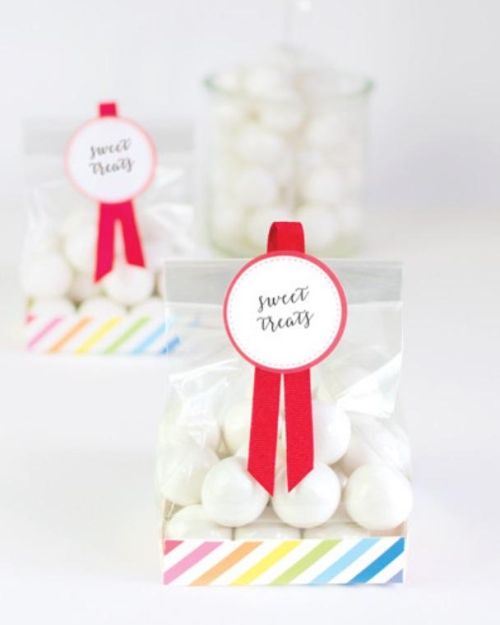 Paper Eskimo Treat Bags 12pk – Rainbow