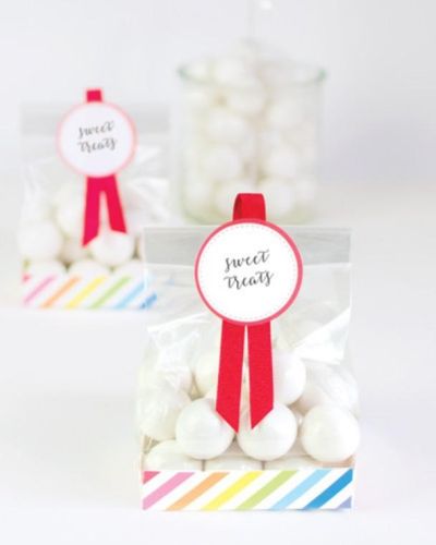 Paper Eskimo Treat Bags 12pk – Rainbow