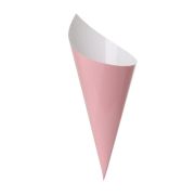 Paper Snack Cones 10pk Classic Pink