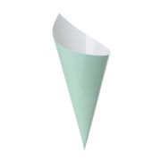 Paper Snack Cones 10pk Mint Green