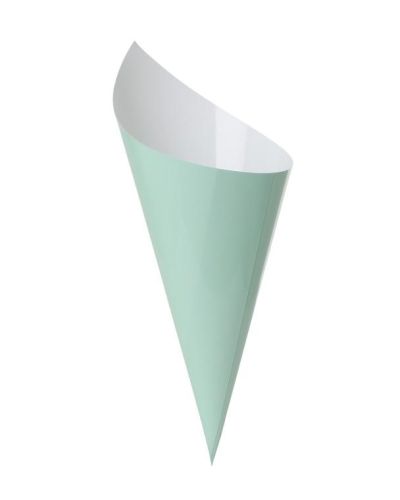 Paper Snack Cones 10pk Mint Green