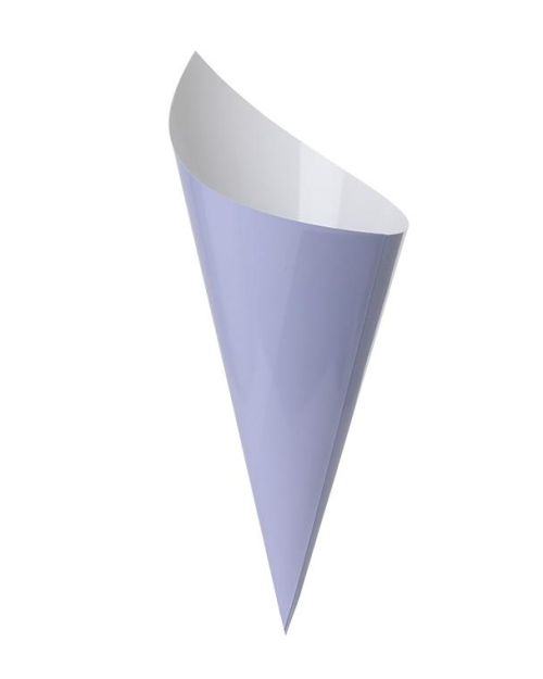 Paper Snack Cones 10pk Pastel Lilac