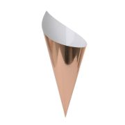 Paper Snack Cones 10pk Rose Gold