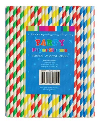 Paper Straws 100pk