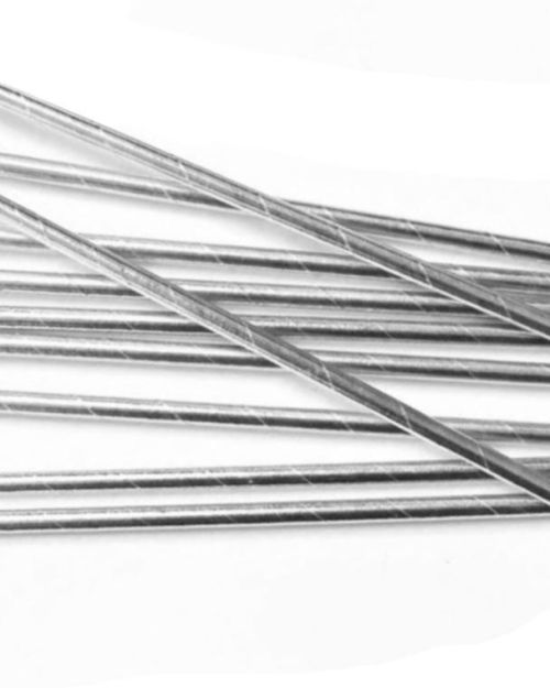 Paper Straws Silver Foil 10pk