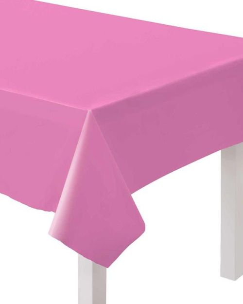 Paper Table Cover – Bright Pink