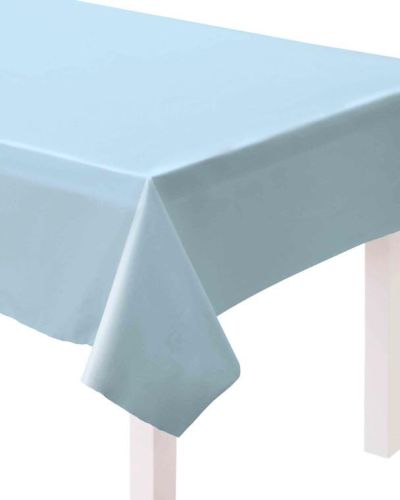 Paper Table Cover – Pastel Blue
