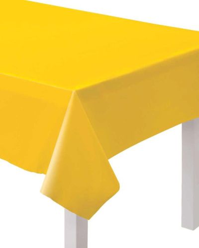 Paper Table Cover – Yellow