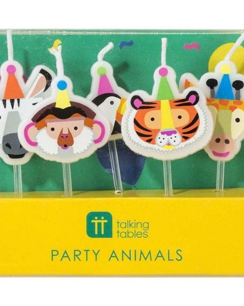 Party Animals Shaped Candles